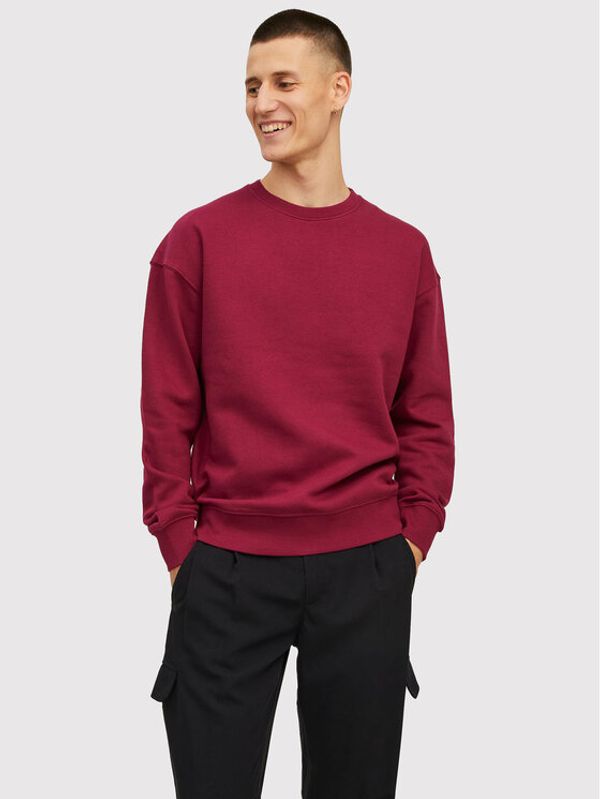 Jack&Jones Jack&Jones Суитшърт Star 12208182 Бордо Regular Fit