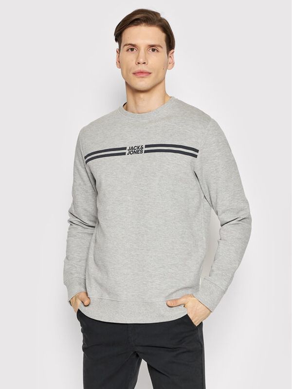 Jack&Jones Jack&Jones Суитшърт Steve 12200658 Сив Regular Fit