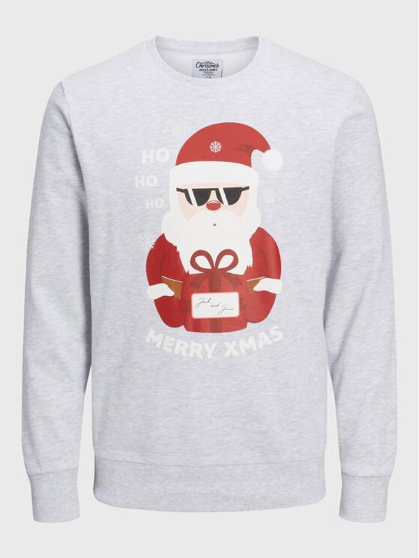 Jack&Jones Jack&Jones Суитшърт Toon 12219685 Сив Regular Fit