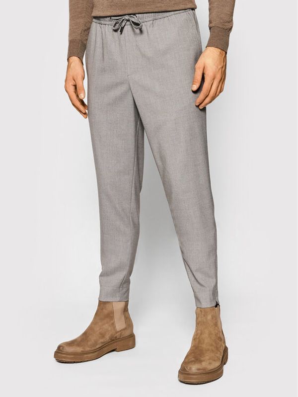 Jack&Jones Jack&Jones Текстилни панталони Ace Frankie 12197656 Сив Regular Fit
