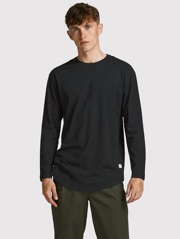 Jack&Jones Jack&Jones Тениска с дълъг ръкав Noa 12190128 Черен Loose Fit