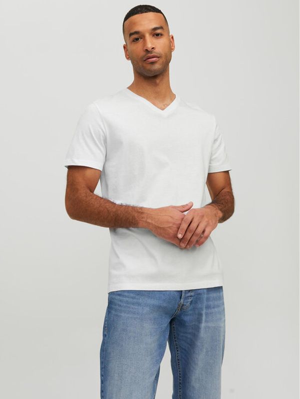 Jack&Jones Jack&Jones Тишърт 12156102 Бял Standard Fit