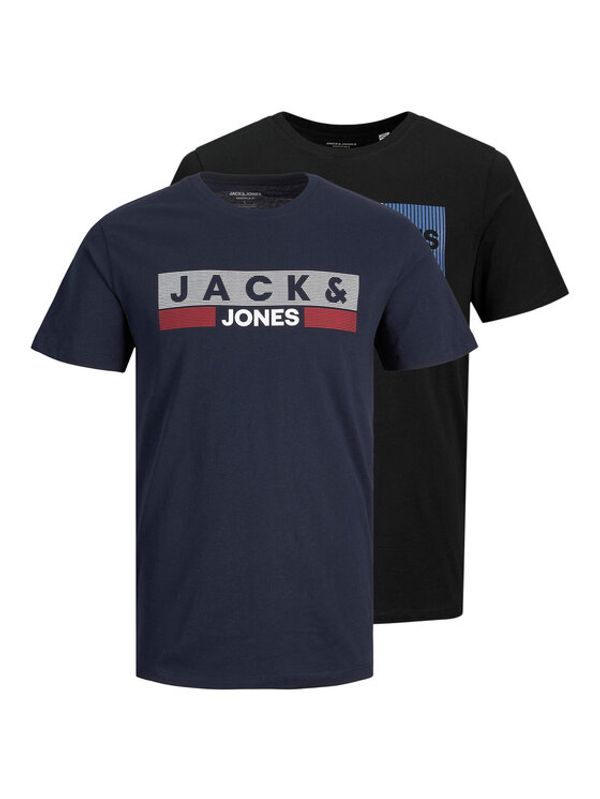 Jack&Jones Jack&Jones Тишърт 12199566 Черен Standard Fit