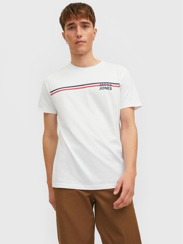 Jack&Jones Jack&Jones Тишърт 12221005 Бял Regular Fit