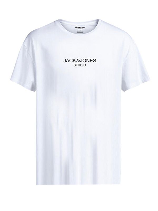 Jack&Jones Jack&Jones Тишърт 12221948 Бял Regular Fit