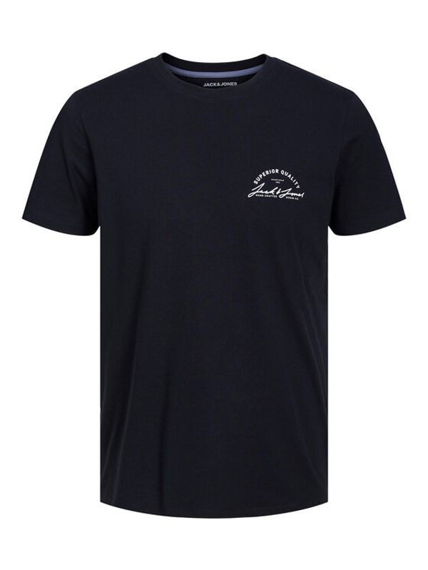 Jack&Jones Jack&Jones Тишърт 12222037 Черен Regular Fit