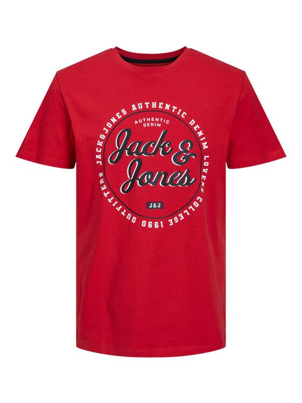 Jack&Jones Jack&Jones Тишърт 12222339 Червен Regular Fit