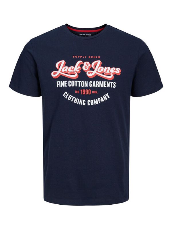 Jack&Jones Jack&Jones Тишърт 12222339 Син Regular Fit