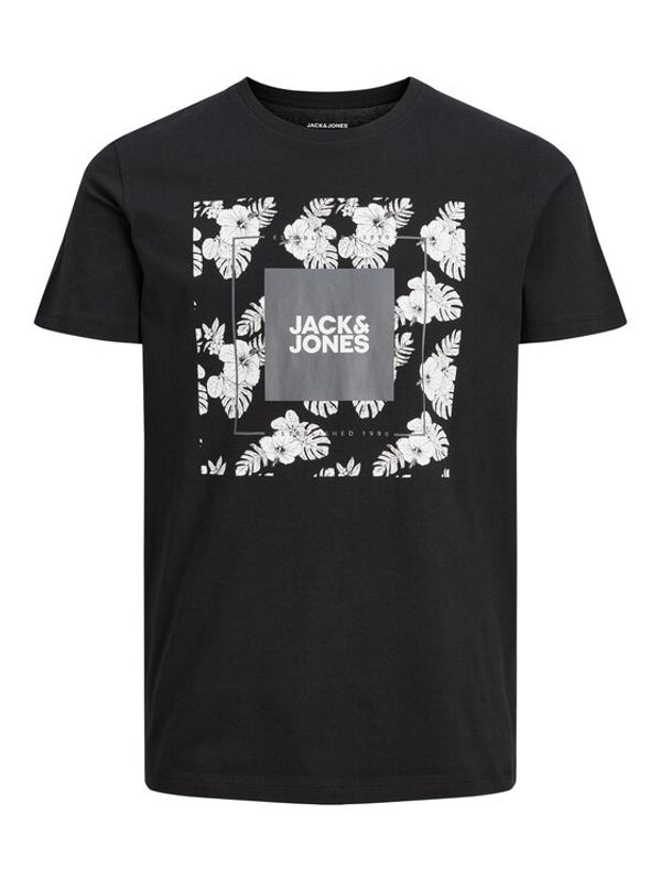 Jack&Jones Jack&Jones Тишърт 12224165 Черен Regular Fit