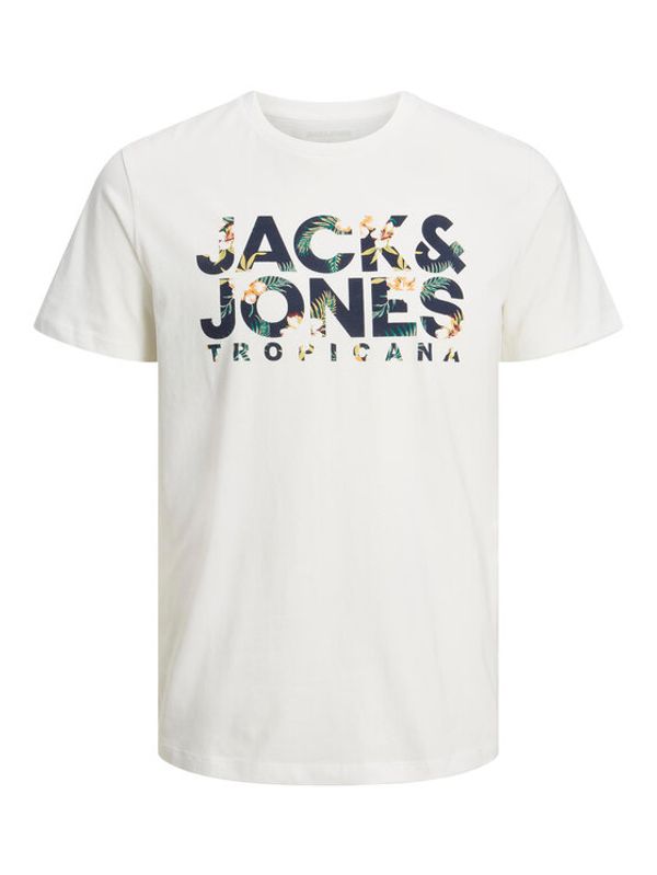 Jack&Jones Jack&Jones Тишърт 12224688 Бял Regular Fit