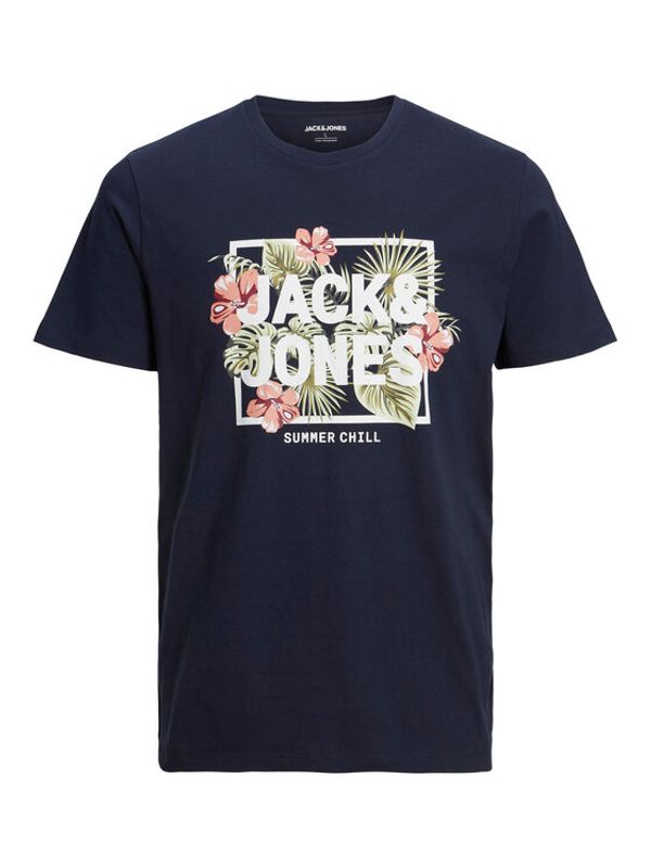 Jack&Jones Jack&Jones Тишърт 12224688 Син Regular Fit