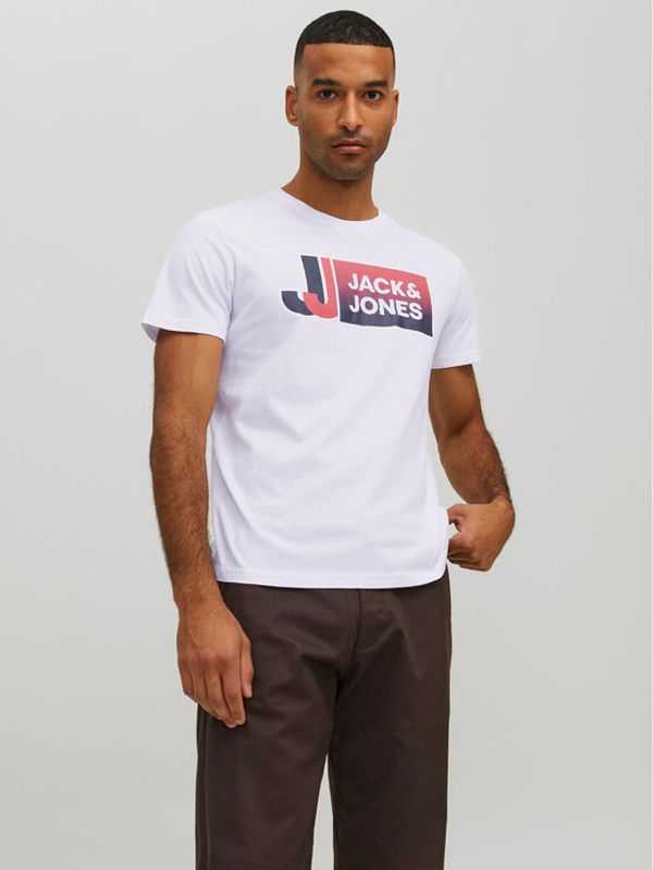 Jack&Jones Jack&Jones Тишърт 12228078 Бял Standard Fit