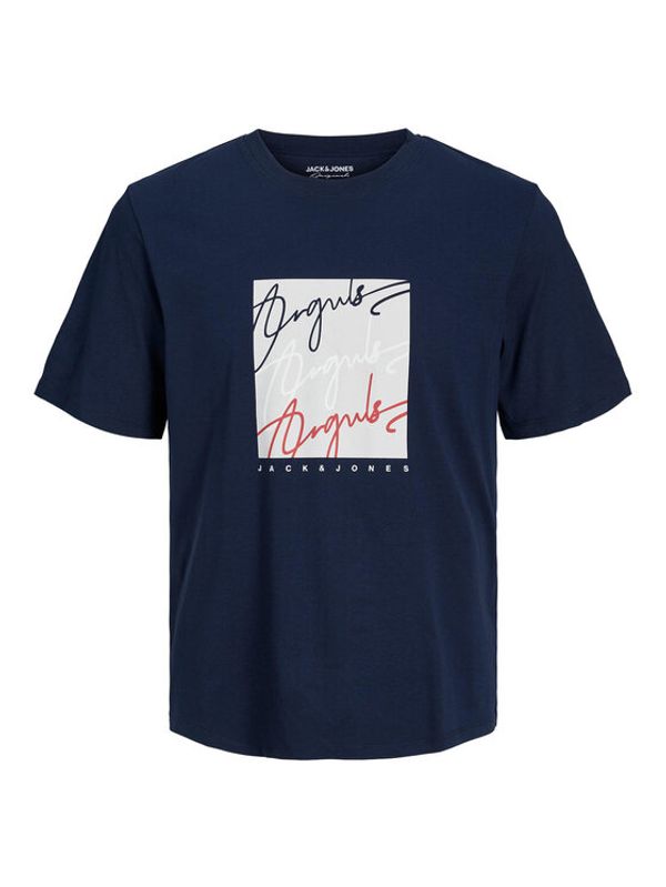 Jack&Jones Jack&Jones Тишърт 12228254 Син Standard Fit
