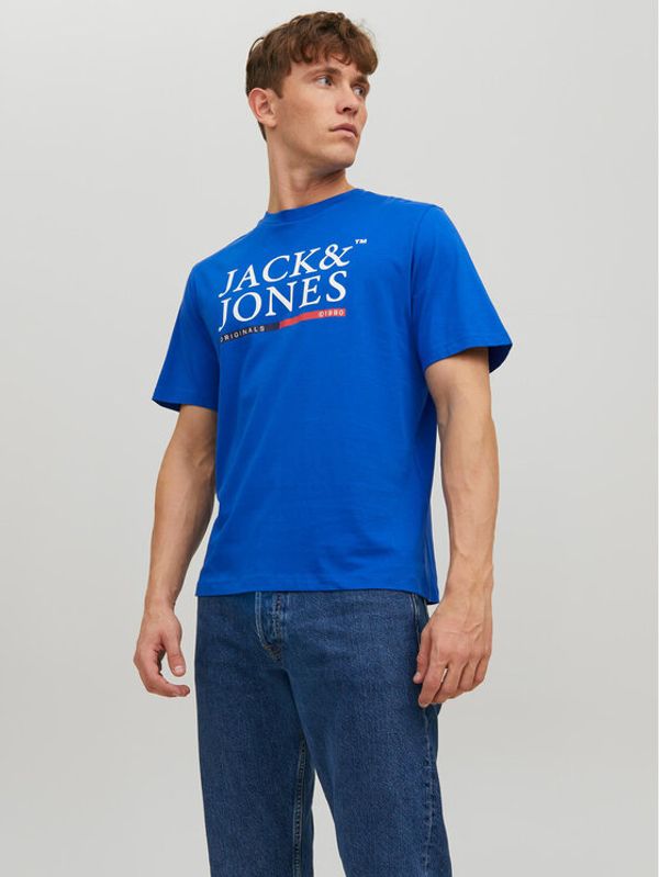 Jack&Jones Jack&Jones Тишърт 12228542 Син Standard Fit