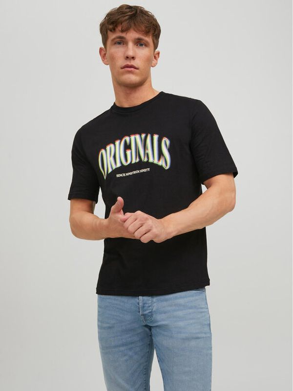 Jack&Jones Jack&Jones Тишърт 12232256 Черен Standard Fit