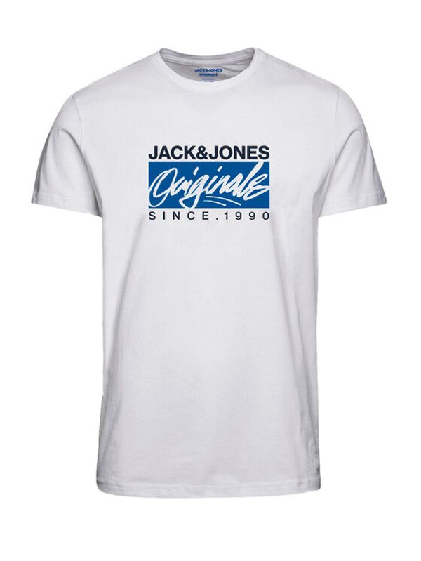 Jack&Jones Jack&Jones Тишърт 12232649 Бял Standard Fit