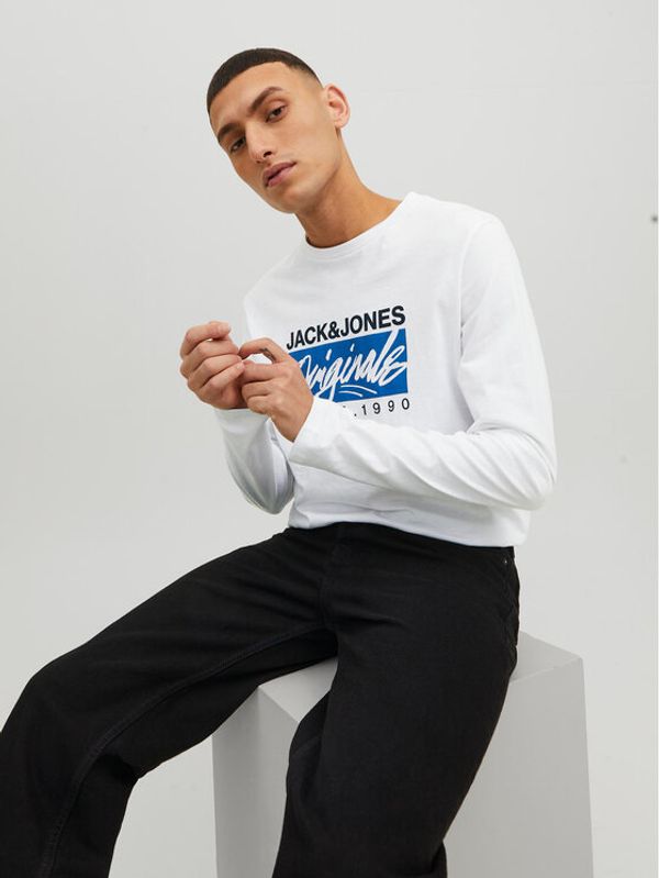 Jack&Jones Jack&Jones Тишърт 12232650 Бял Standard Fit