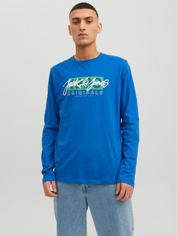 Jack&Jones Jack&Jones Тишърт 12232650 Син Standard Fit