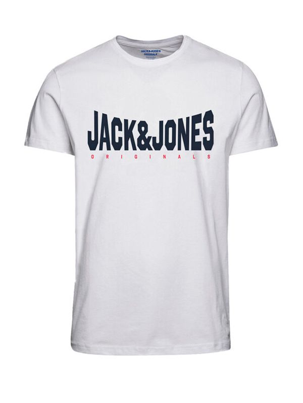 Jack&Jones Jack&Jones Тишърт 12232652 Бял Standard Fit