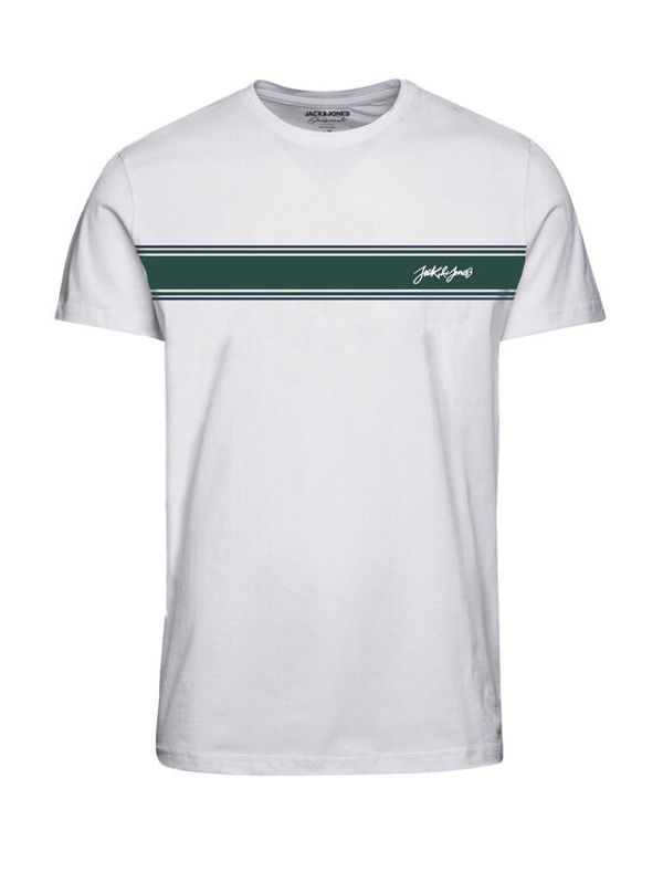 Jack&Jones Jack&Jones Тишърт 12232659 Бял Standard Fit