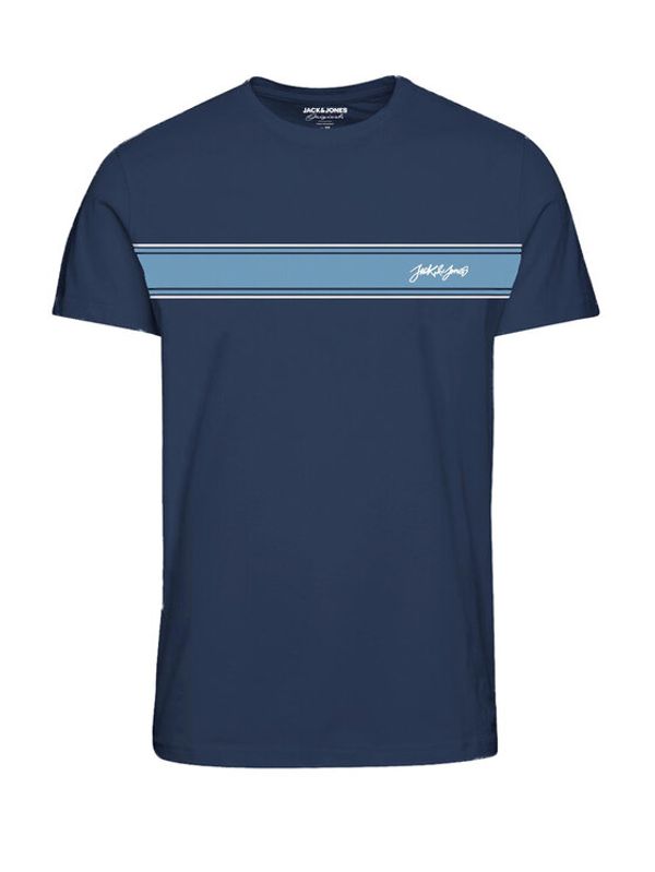 Jack&Jones Jack&Jones Тишърт 12232659 Тъмносин Standard Fit