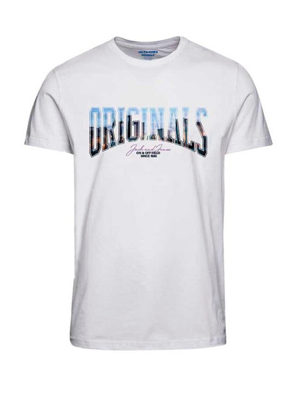 Jack&Jones Jack&Jones Тишърт 12232996 Бял Standard Fit