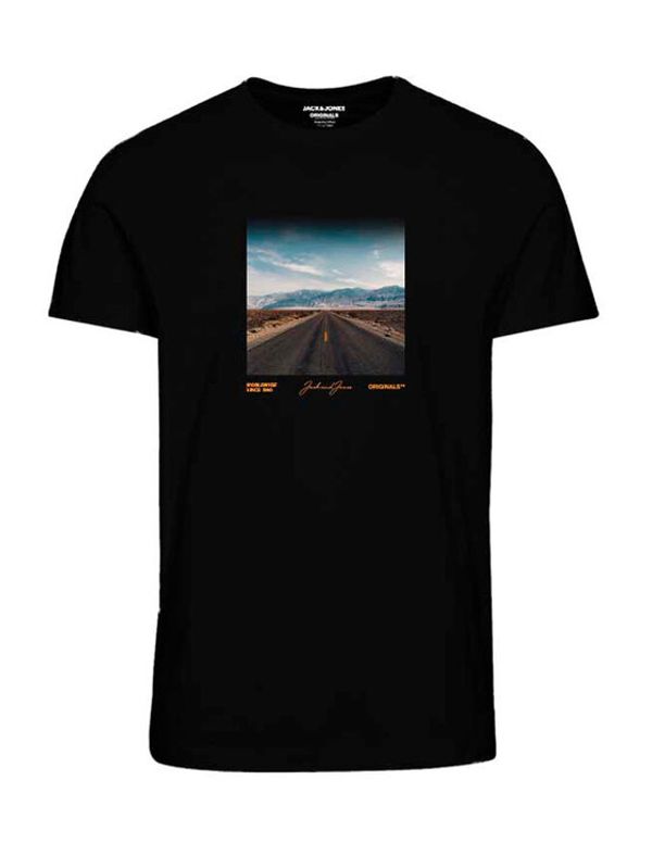 Jack&Jones Jack&Jones Тишърт 12232997 Черен Standard Fit