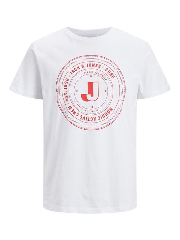 Jack&Jones Jack&Jones Тишърт 12233612 Бял Standard Fit