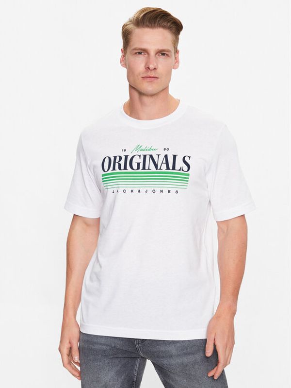 Jack&Jones Jack&Jones Тишърт 12234267 Бял Standard Fit