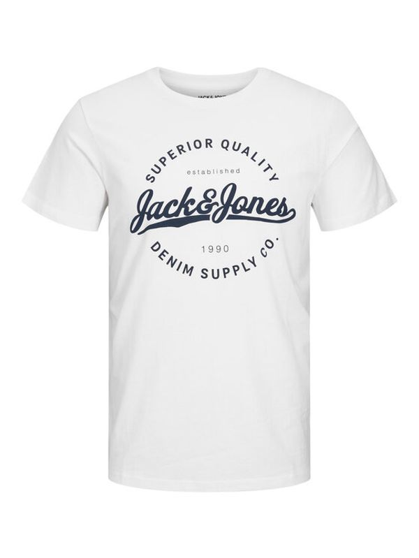 Jack&Jones Jack&Jones Тишърт 12236150 Бял Regular Fit