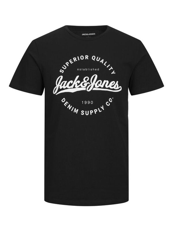 Jack&Jones Jack&Jones Тишърт 12236150 Черен Regular Fit