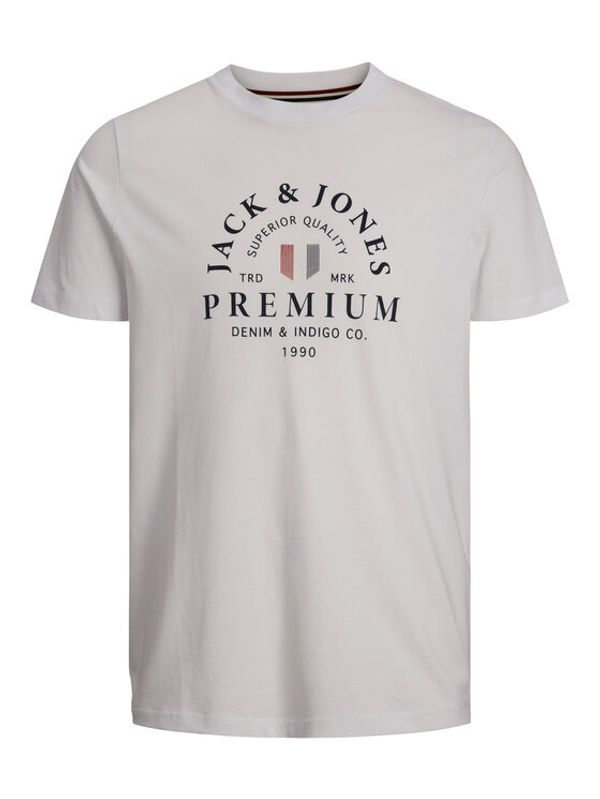 Jack&Jones Jack&Jones Тишърт 12236312 Бял Regular Fit