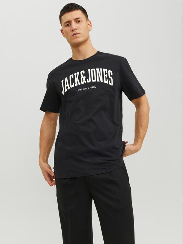 Jack&Jones Jack&Jones Тишърт 12236514 Черен Relaxed Fit