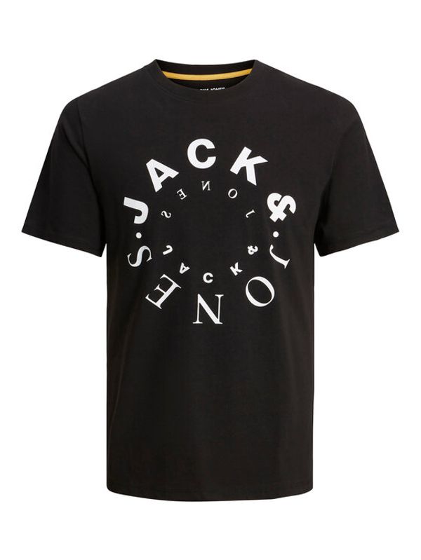 Jack&Jones Jack&Jones Тишърт 12242554 Черен Regular Fit