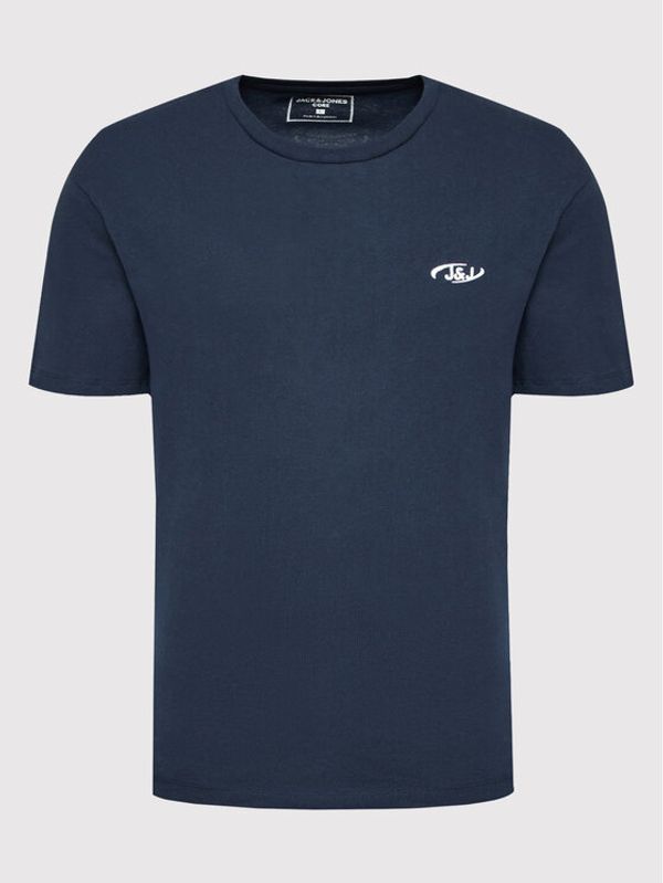 Jack&Jones Jack&Jones Тишърт Air Club 12212561 Тъмносин Relaxed Fit