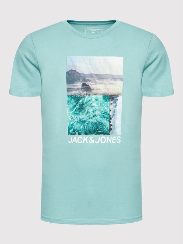 Jack&Jones Jack&Jones Тишърт Booster 12209209 Син Regular Fit