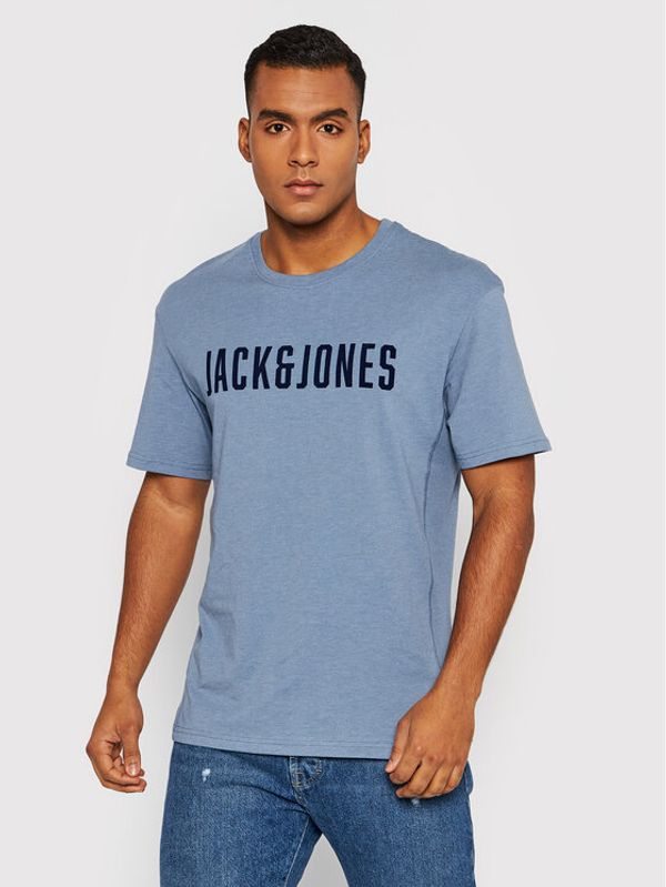 Jack&Jones Jack&Jones Тишърт Brice 12198006 Син Relaxed Fit