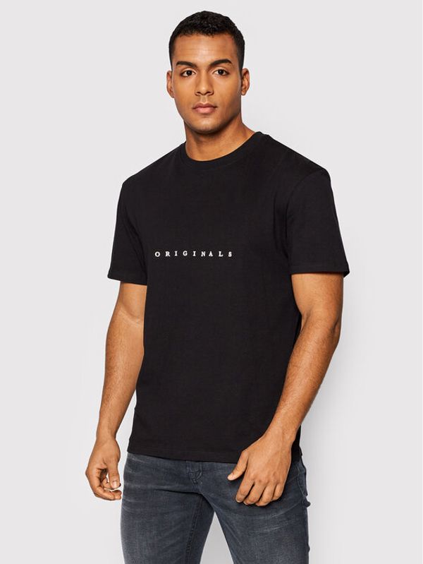 Jack&Jones Jack&Jones Тишърт Copenhagen 12176780 Черен Relaxed Fit