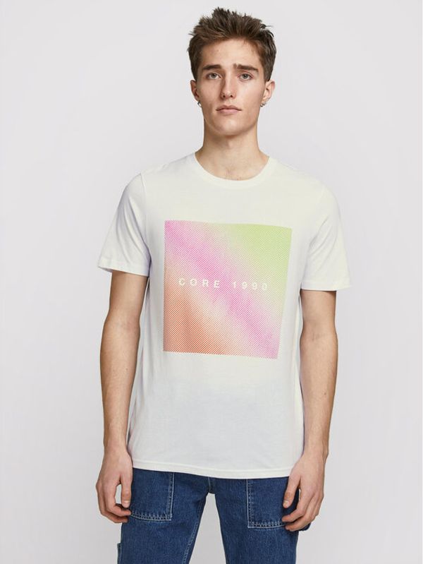 Jack&Jones Jack&Jones Тишърт Jasper 12189206 Бял Slim Fit