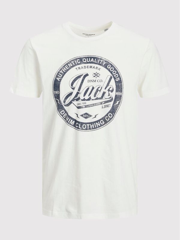 Jack&Jones Jack&Jones Тишърт Jeans 12210949 Бял Regular Fit