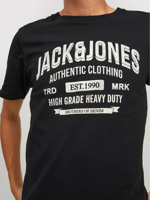 Jack&Jones Jack&Jones Тишърт Jeans 12210949 Черен Regular Fit