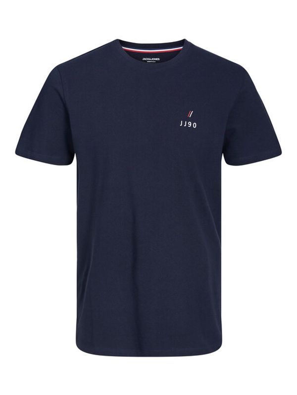 Jack&Jones Jack&Jones Тишърт Joe 12221199 Тъмносин Regular Fit