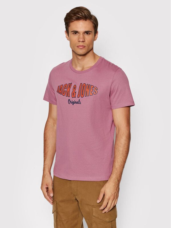 Jack&Jones Jack&Jones Тишърт Olive Tee 12196532 Розов Standard Fit