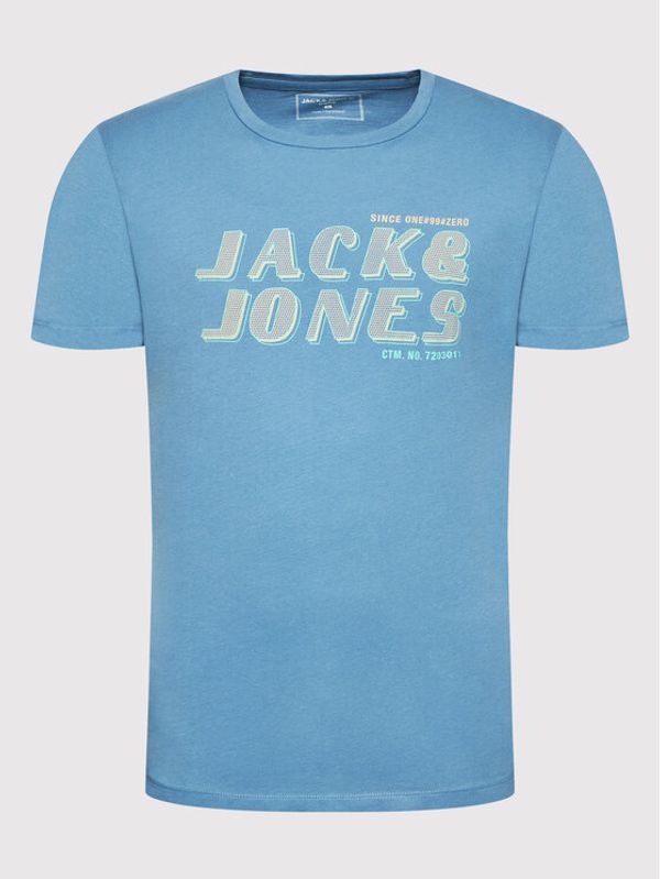 Jack&Jones Jack&Jones Тишърт Phil 12213764 Син Regular Fit