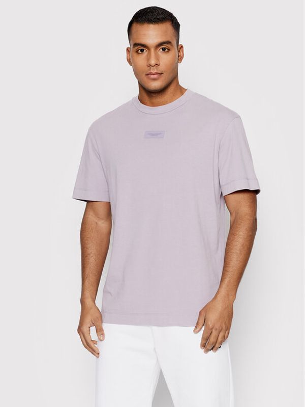Jack&Jones Jack&Jones Тишърт Rubber 12198387 Виолетов Relaxed Fit