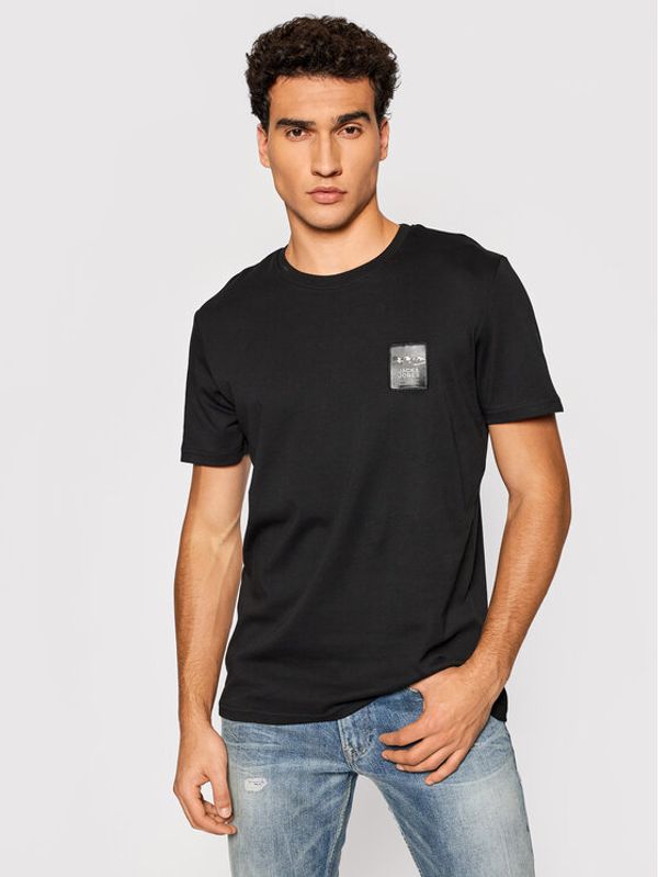 Jack&Jones Jack&Jones Тишърт Styrko 12192823 Черен Regular Fit