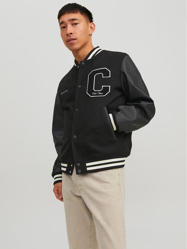 Jack&Jones Jack&Jones Яке бомбър 12230582 Черен Regular Fit