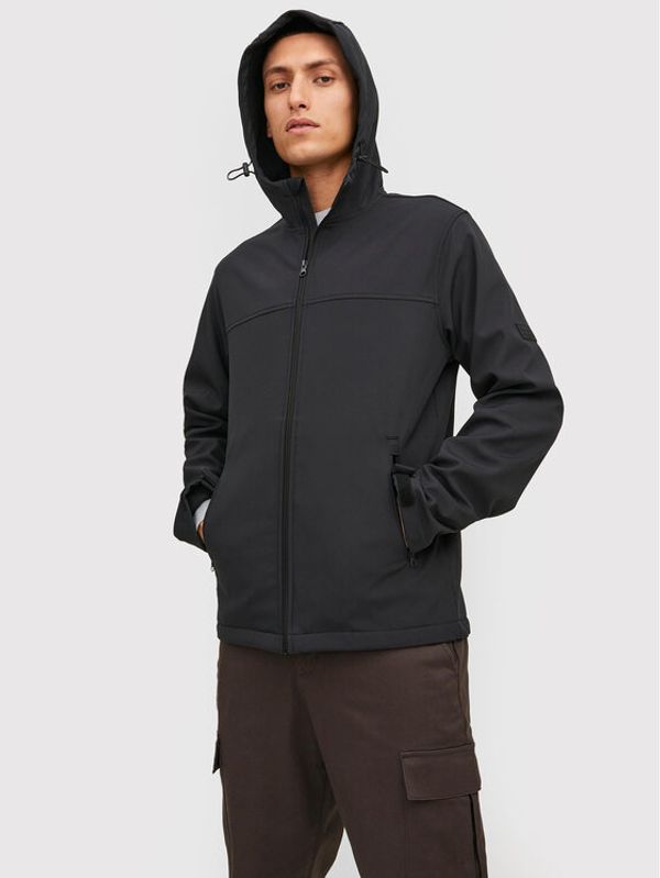Jack&Jones Jack&Jones Яке softshell Marvin 12212363 Черен Regular Fit