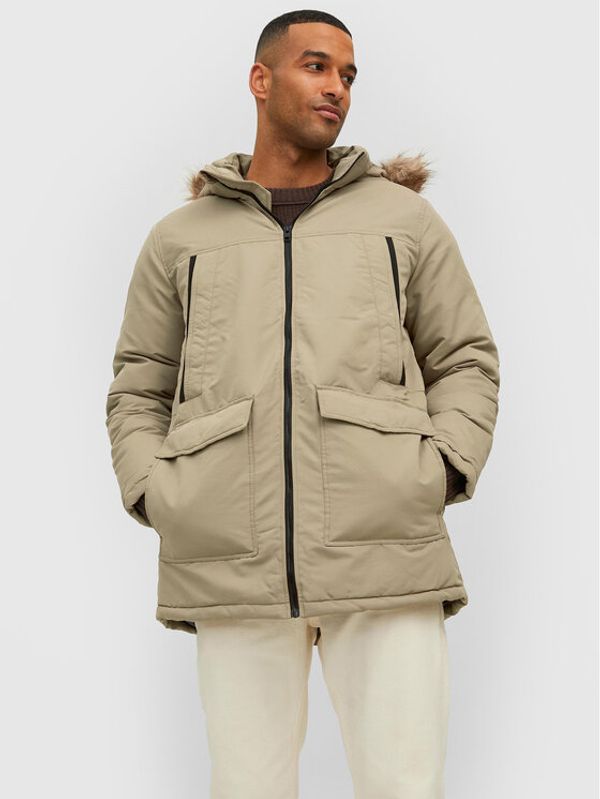 Jack&Jones Jack&Jones Зимно яке Craft 12211773 Бежов Regular Fit