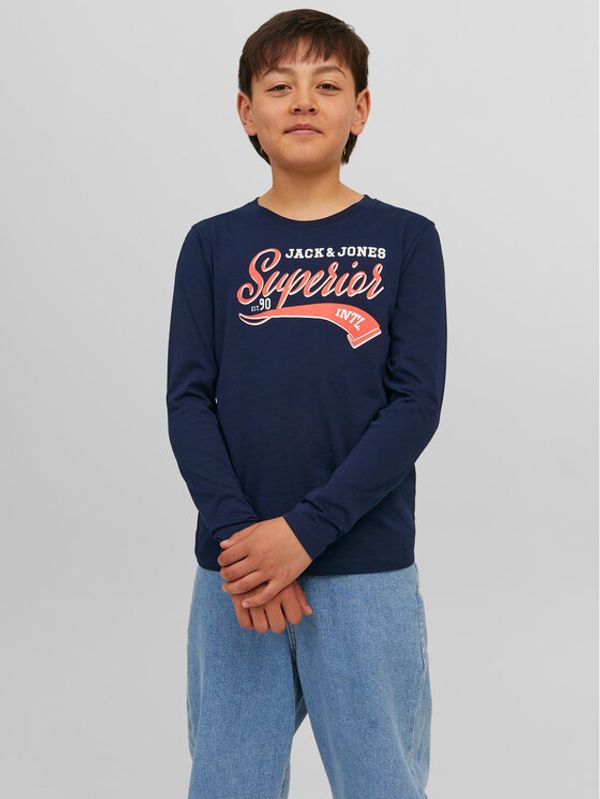 Jack&Jones Junior Jack&Jones Junior Блуза 12237371 Тъмносин Regular Fit